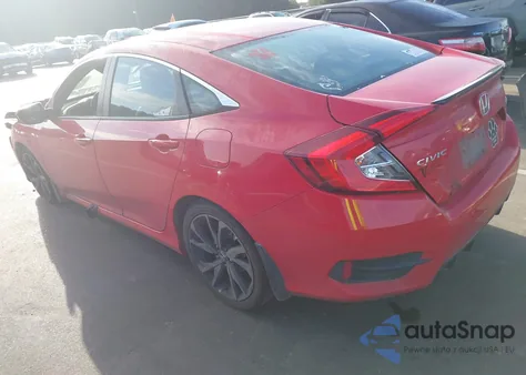 2020 Honda Civic Sport z USA, uszkodzony, nr VIN 2HGFC2F88LH580822
